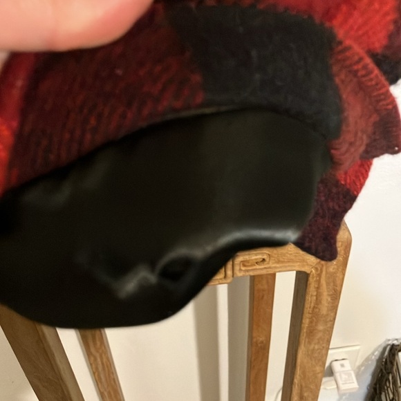 Erika Classics  wool blend red plant short jacket lined insulated hunter large - Picture 8 of 10